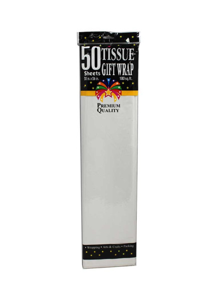Gift Tissue Paper 50 Sheets - White