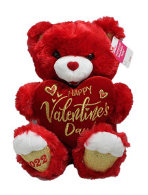 Valentine’s Day 19” Sweetheart Teddy Bear 2022, Red
