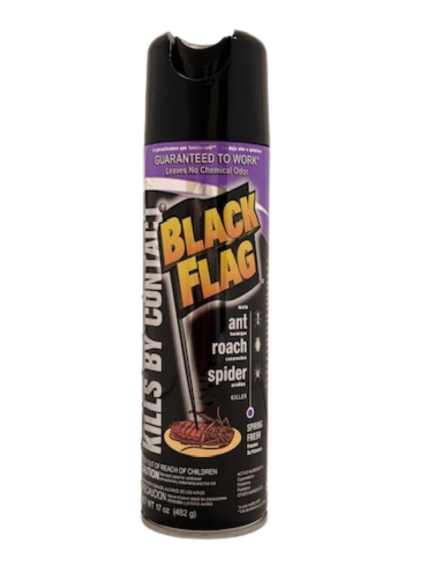 Black Flag Ant, Roach & Spider Killer Spray 17 oz - Spring Fresh