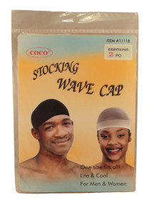 Coco Stocking Wave Cap 2 pk - Assorted Colors 