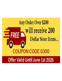 Free Items for Orders Over $200