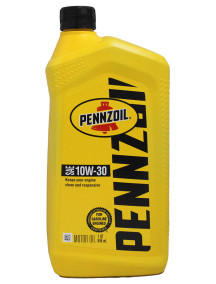 Pennzoil SAE 10W-30 Synthetic Blend Motor Oil 1 Quart