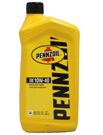 Pennzoil SAE 10W-40 Synthetic Blend Motor Oil 1 Quart Pennzoil SAE 10W-40 Synthetic Blend Motor Oil 1 Quart