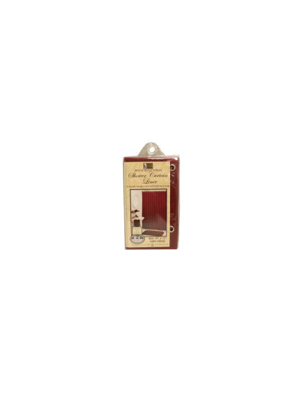 Better Home Deluxe Heavy Weight Shower Curtain Liner 70 in x 72 in - Burgundy