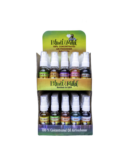 Blunt & Mild 1 fl oz Spray Air Freshener 25 ct Display Blunt & Mild 1 fl oz Spray Air Freshener 25 ct Display
