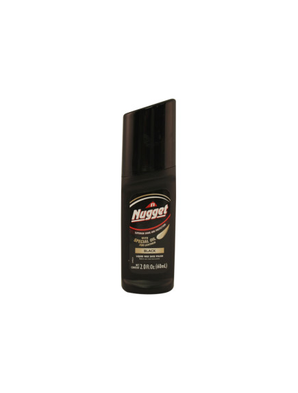 Nugget Liquid Wax Shoe Polish 2 oz Black Color 