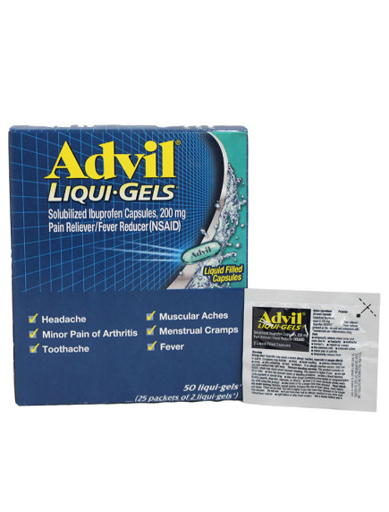 Advil Liqui-Gels Dispenser - 25 Packets Advil Liqui-Gels Dispenser - 25 Packets