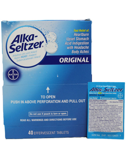 Alka Seltzer Original Dispenser - 20 Pouches