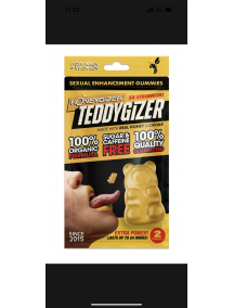 TEDDYGIZER FOR MEN & WOMEN MADE WITH REAL HONEY AND CAVIAR