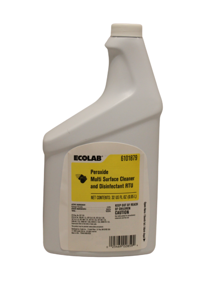 Ecolab Peroxide Multi Surface Cleaner and Disinfectant RTU 32 fl oz 