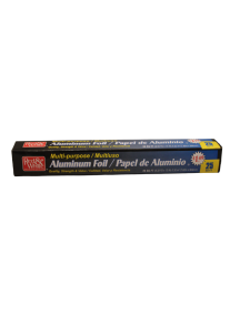 Red & White Multi-Purpose Aluminum Foil 25 sq ft 