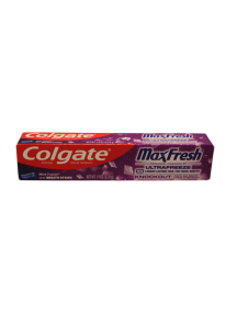 Colgate Max Fresh 1.9 oz Toothpaste Mint Fusion with Breath Strips 