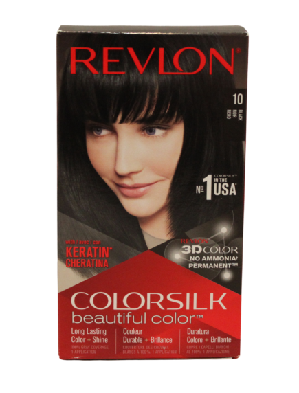 Revlon Colorsilk Permanent Hair Color - Black 10