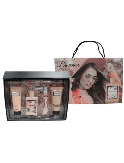 Braveness Pour Femme 5 pc Gift Set 