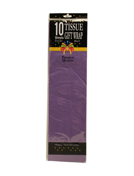 Gift Tissue Paper 10 Sheets - Purple