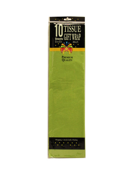 Gift Tissue Paper 10 Sheets - Light Green 
