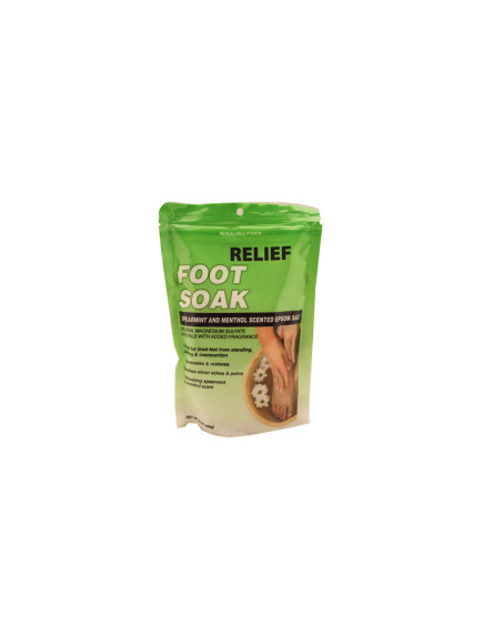 Foot Soak Spearmint & Menthol Scented 16 oz.
