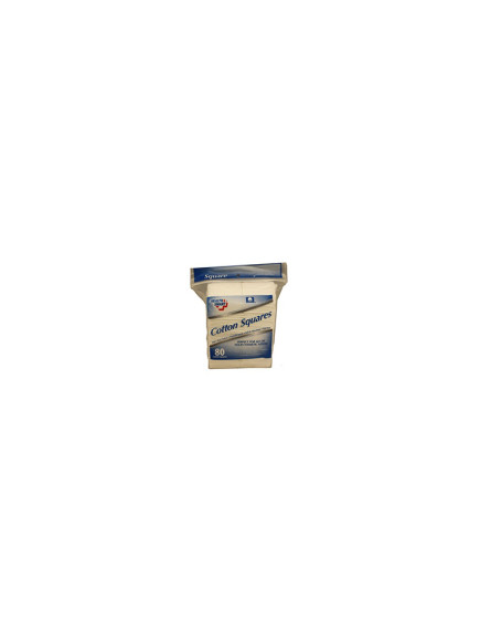 Health Smart Cotton Squares 80ct.