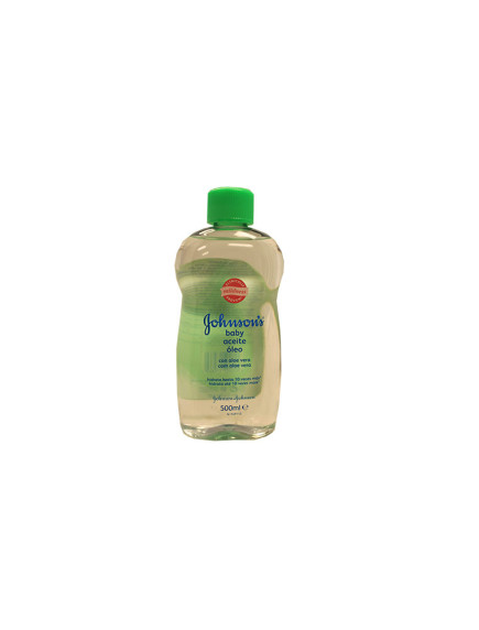 Johnsons Baby Oil 500 ml with Aloe Vera
