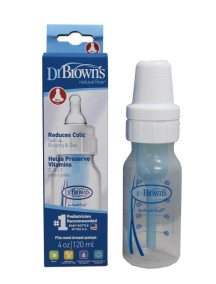 DrBrowns Natural Flow Baby Bottle 4 oz 0m+ Boxed