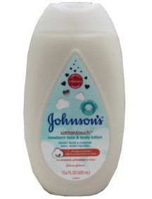 Johnson's Newborn Face & Body Lotion 13.6 fl oz - Cotton Touch 