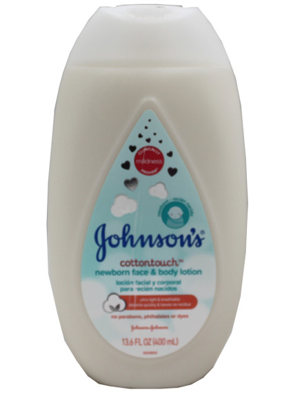 Johnson's Newborn Face & Body Lotion 13.6 fl oz - Cotton Touch 