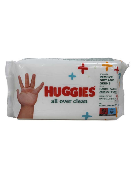 Huggies All Over Clean Baby Wipes 56 ct 