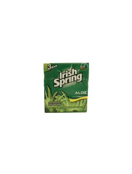 Irish Spring 3 Bar- Aloe