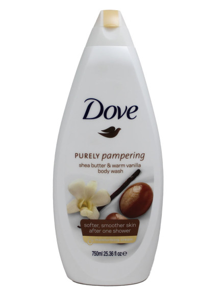Dove 750 ml Body Wash - Purely Pampering Shea Butter & Warm Vanilla