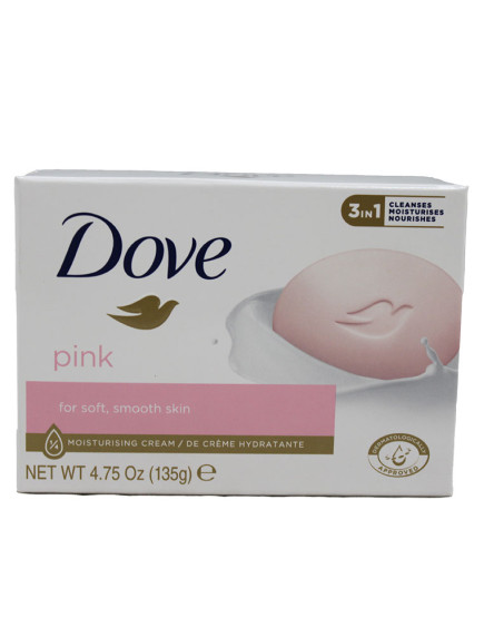 Dove 135g Bar Soap - Pink