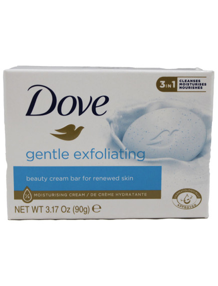 Dove 90g Bar Soap - Gentle Exfoliating