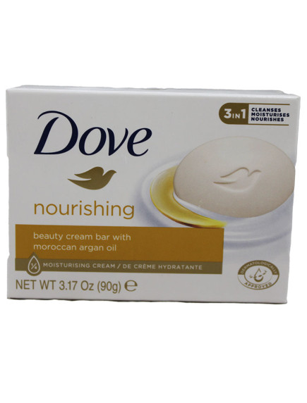 Dove 90g Bar Soap - Nourishing Moroccan Argan Oil