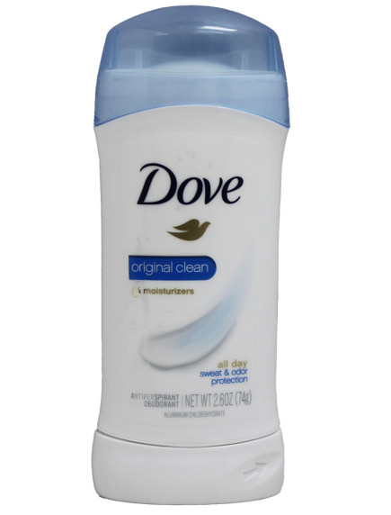 Dove 2.6 oz Deodorant Stick - Original Clean Dove 2.6 oz Deodorant Stick - Original Clean