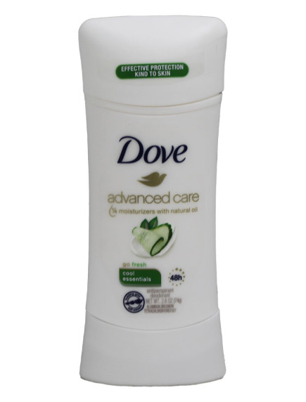 Dove 2.6 oz Deodorant Stick - Advanced Care Go Fresh Cool Essentials Dove 2.6 oz Deodorant Stick - Advanced Care Go Fresh Cool Essentials