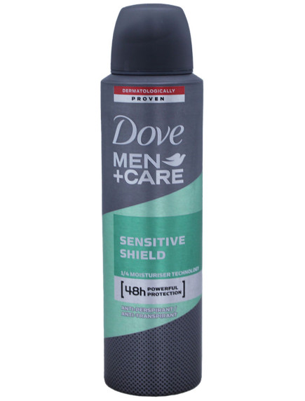 Dove Men +Care 150 ml Anti-Perspirant Spray - Sensitive Shield Dove Men +Care 150 ml Anti-Perspirant Spray - Sensitive Shield
