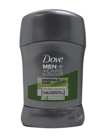 Dove Men +Care 50 Ml Deodorant Stick - Minerals + Sage 
