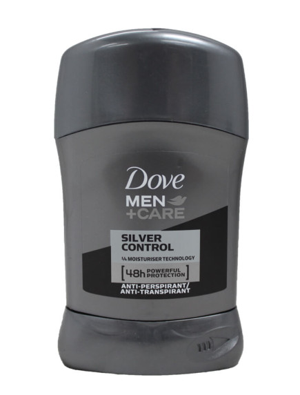 Dove Men +Care 50 ml Deodorant Stick - Silver Control 