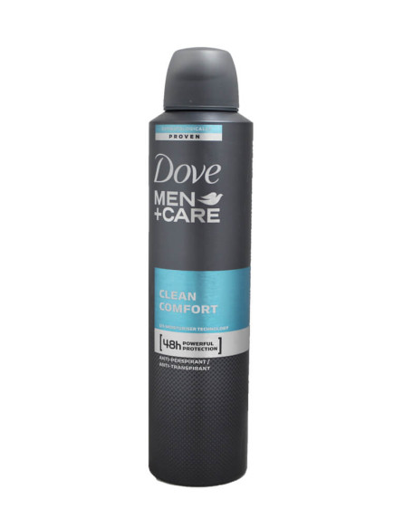 Dove Men +Care 250 Ml Anti-Perspirant Spray - Clean Comfort