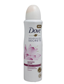 Dove 150 ml Anti-Perspirant Spray - Glowing Ritual Lotus Flower & Rice Water