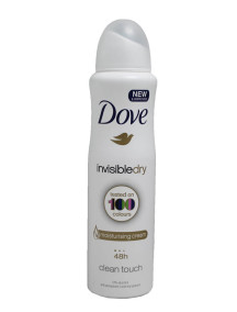 Dove 150 ml Anti-Perspirant Spray - Invisible Dry Clean Touch