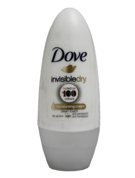 Dove 50 ml Roll On Deodorant - Invisible Dry Clean Touch 
