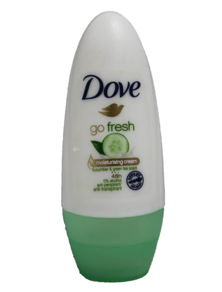 Dove 50 ml Roll On Deodorant - Go Fresh Cucumber & Green Tea 