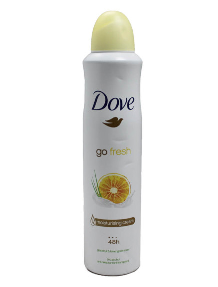 Dove 250 ml Anti-Perspirant Spray - Go Fresh Grapefruit & Lemongrass 