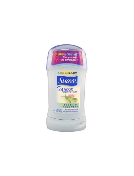 Suave 1.4 oz Invisible Solid Deodorant Soothing Aloe Vera