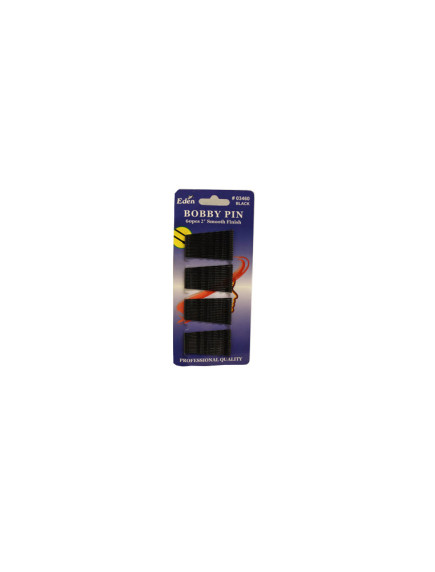Bobby Pin 2 inch Smooth Finish 60 pcs Black