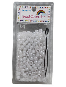 Hair Beads 500 ct - Pearl