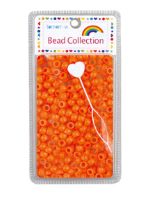 Hair Beads 500 ct - Orange