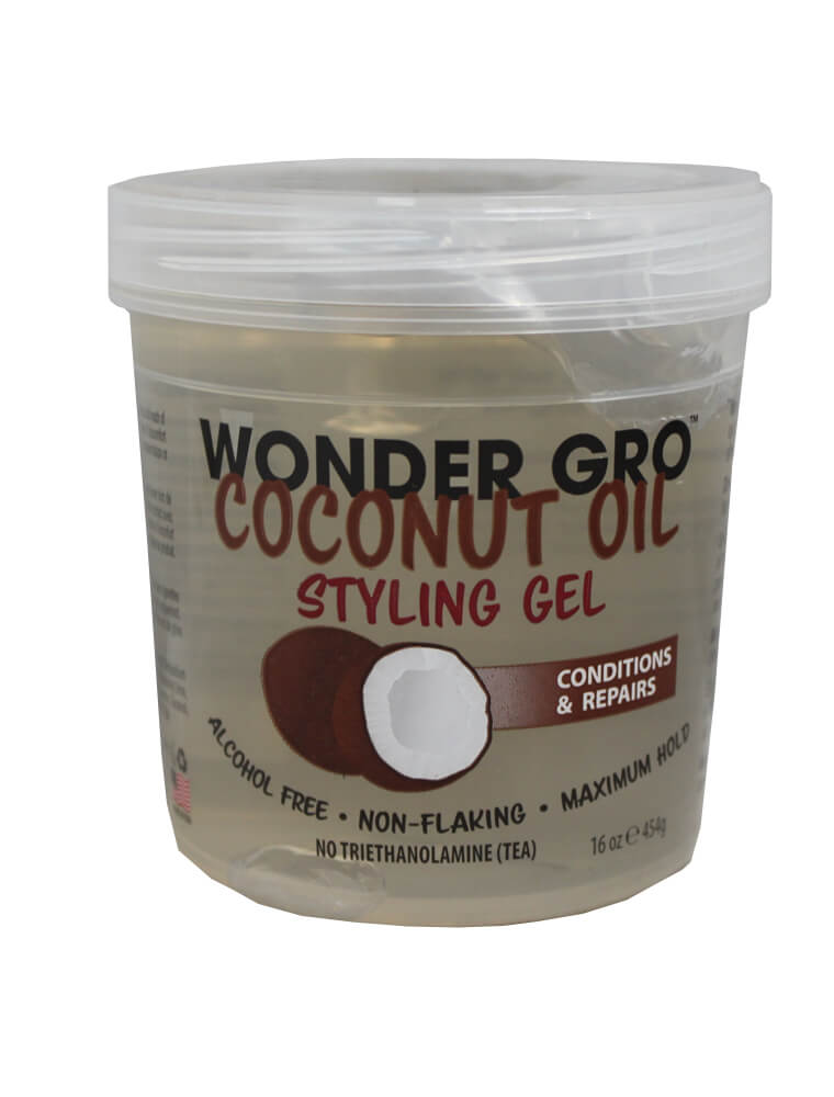 Wonder Gro Coconut Oil Styling Gel 16 oz