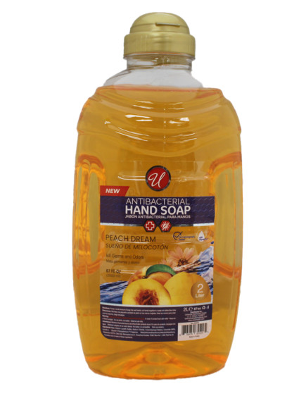 Universal Antibacterial Hand Soap 2 Liter Refill - Peach Dream