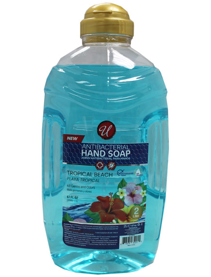 Universal Antibacterial Hand Soap 2 Liter Refill - Tropical Beach 